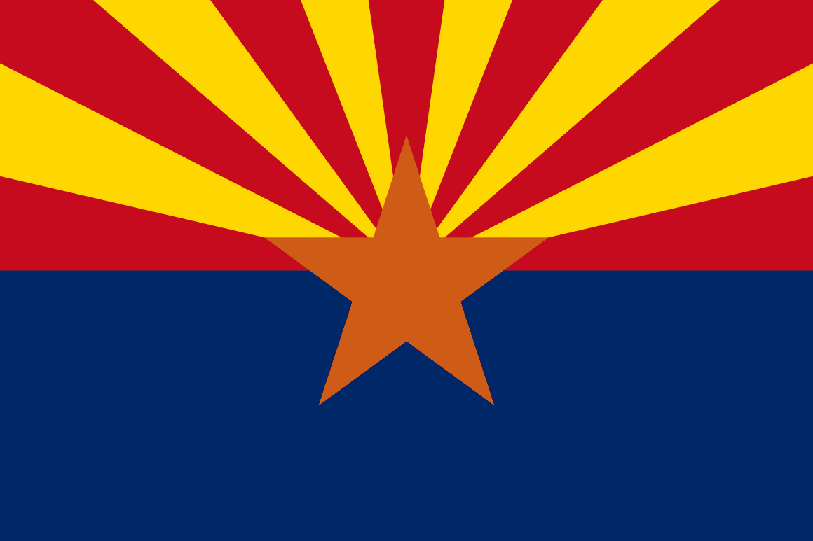 Arizona bandera estatal — tarifas de seguro de auto 2026