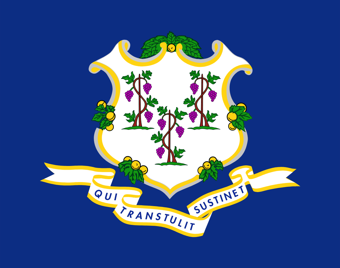 Connecticut bandera estatal — tarifas de seguro de auto 2026