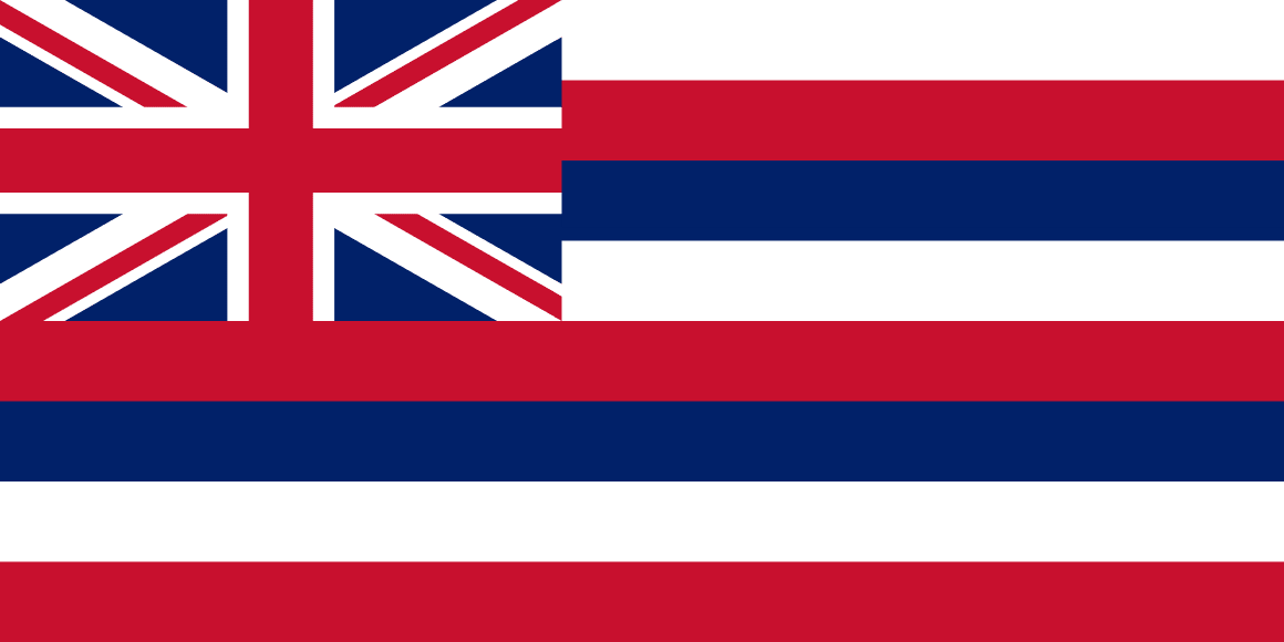 Hawaii bandera estatal — tarifas de seguro de auto 2026