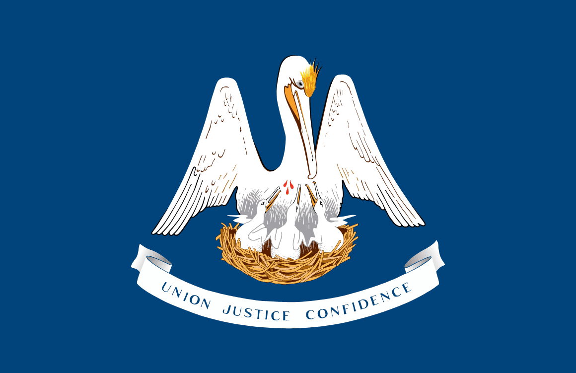 Louisiana bandera estatal — tarifas de seguro de auto 2026