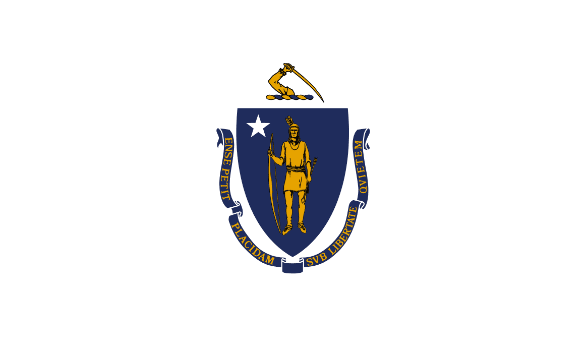 Massachusetts bandera estatal — tarifas de seguro de auto 2026