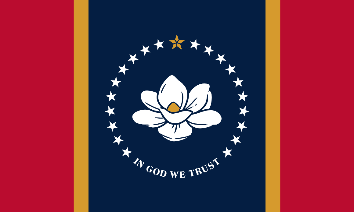 Mississippi bandera estatal — tarifas de seguro de auto 2026