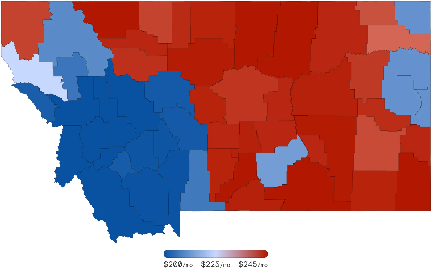 Montana Car Insurance Rates by County July 2026